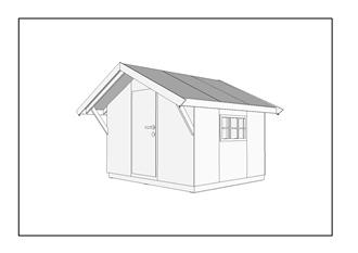 SB- Takutstikk 50 cm  m/skrå støtter.